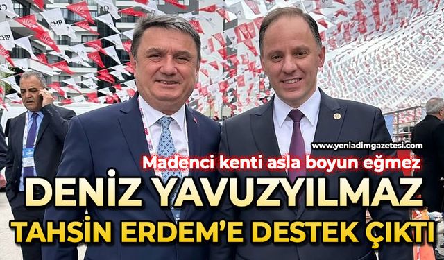 Deniz Yavuzyılmaz ifadeye çağrılan Tahsin Erdem'e destek çıktı