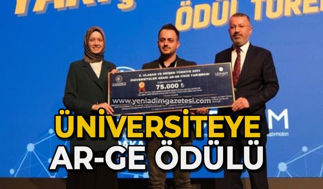Karabük Üniversitesi’ne Ulaştırma Bakanlığı’ndan AR-GE ödülü