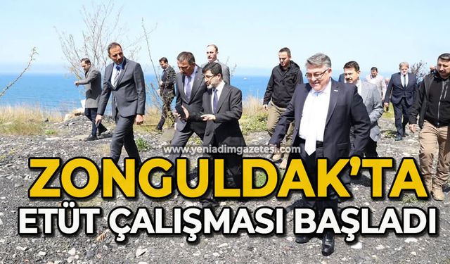 Zonguldak'ta etüt çalışmaları başladı