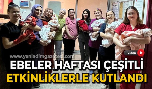 Ebeler Haftası çeşitli etkinliklerle kutlandı