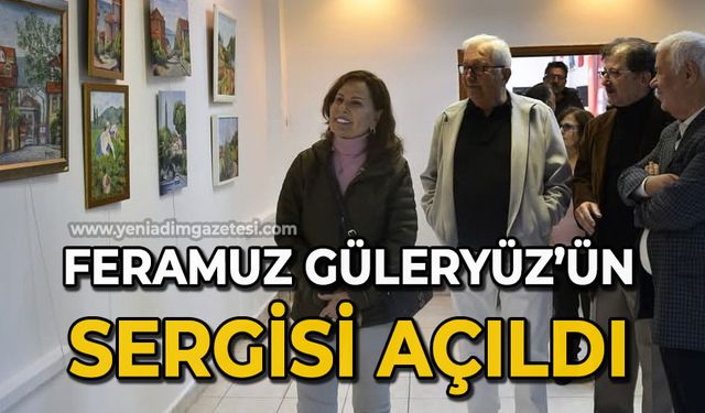 Feramuz Gülyeryüz’ün sergi açılışı yapıldı