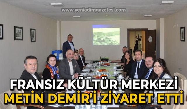Fransız Kültür Merkezi Metin Demir'i ziyaret etti