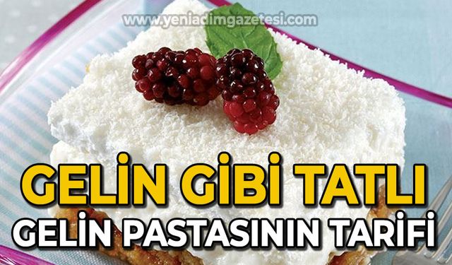 Gelin gibi tatlı: Gelin pastasının tarifi
