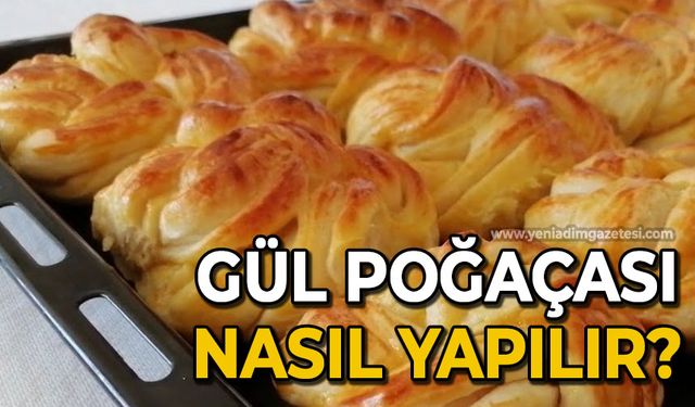 Gül poğaçası nasıl yapılır?