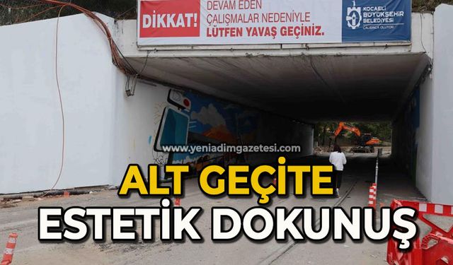 Alt geçite estetik dokunuş