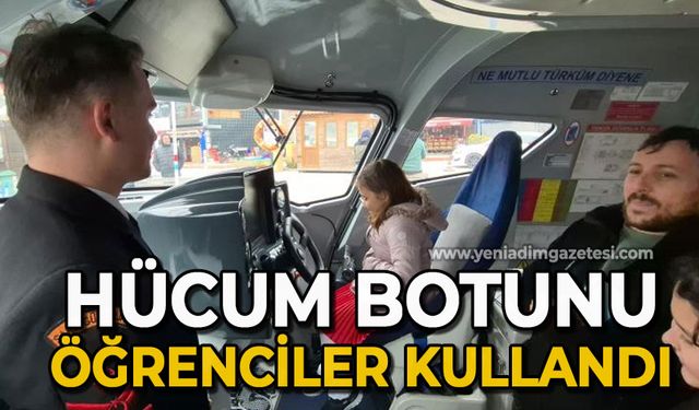 Hücum botunun komuta koltuğuna öğrenciler oturdu