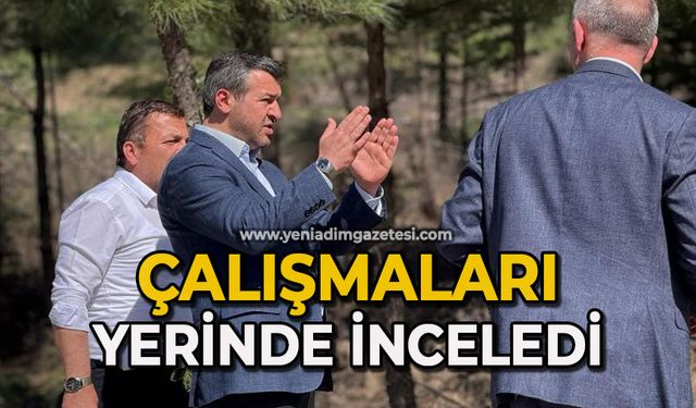 Başkan Çetinkaya Karabük Mahallesi’ndeki çalışmaları inceledi