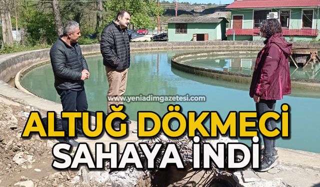 Altuğ Dökmeci sahaya indi