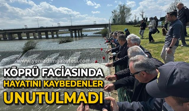 Köprü faciasında hayatını kaybedenler unutulmadı