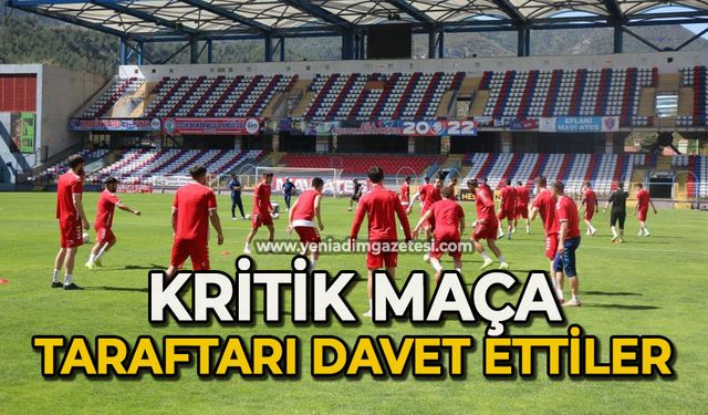 Karabük İdman Yurdu ligin en kritik maçına taraftarları davet etti
