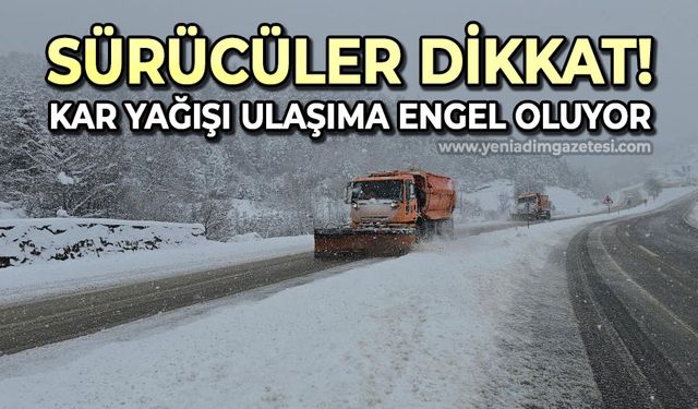 Karabük - Bartın karayolu tonajlı araçların geçişine kapandı
