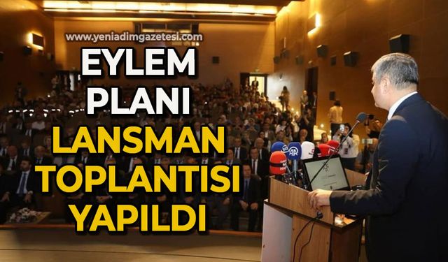 Eylem planı lansman toplantısı yapıldı
