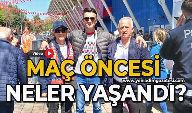 Play-Off'a yükselmeden önce stadyum çevresinde neler yaşandı?