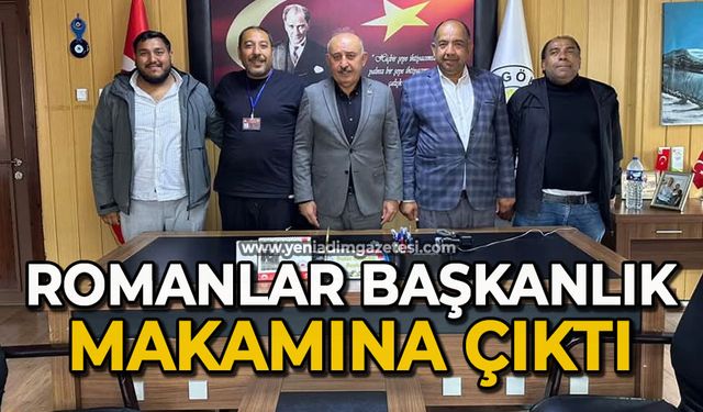Romanlar Başkanlık makamına çıktı