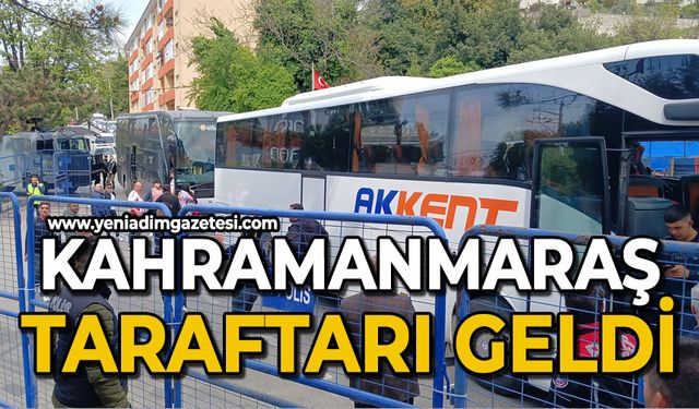 Kahramanmaraş taraftarı geldi