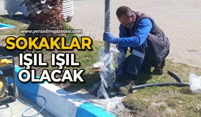 Sokaklar ışıl ışıl olacak