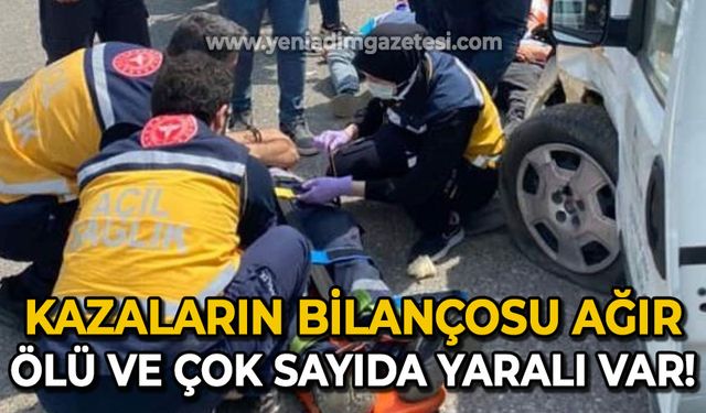 Kazalarda 3 kişi öldü, 393 kişi yaralandı
