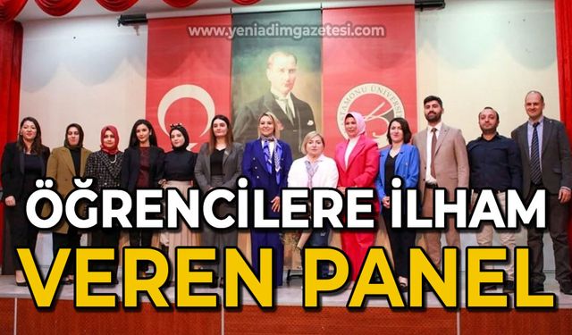 Üniversite öğrencilerine ilham veren panel