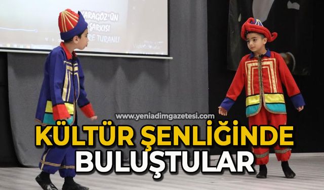 Minik öğrenciler kültür şenliğinde buluştu