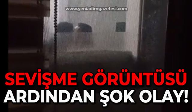 Sevişme görüntüsünün ardından şok olay!