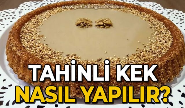 Tahinli kek nasıl yapılır?