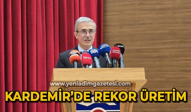 KARDEMİR'de rekor üretim
