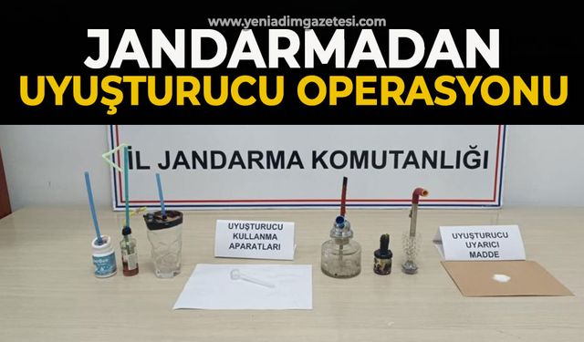 Jandarma’dan uyuşturucu operasyonu