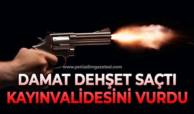 Damat dehşet saçtı: Kayınvalidesini vurdu