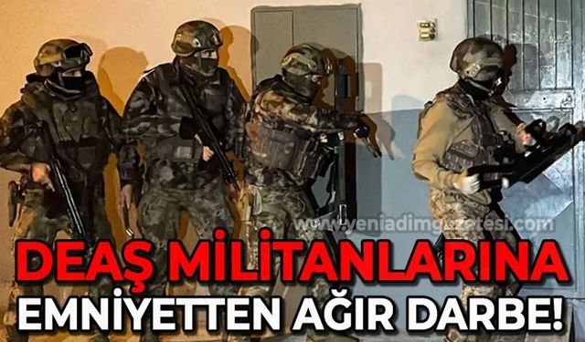 DEAŞ'a büyük bir darbe daha: 13 şüpheliden 11'i tutuklandı