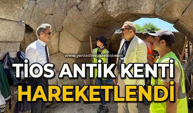Tios Antik Kenti hareketlendi
