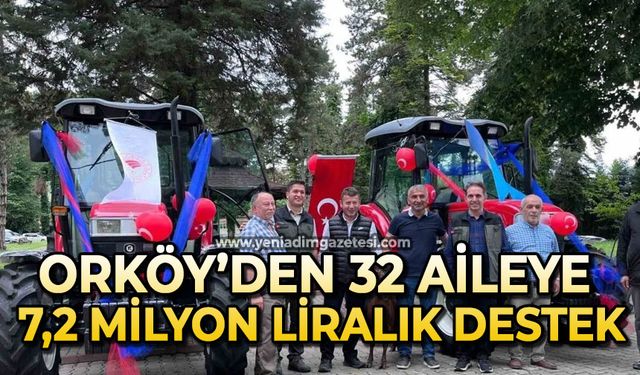 ORKÖY’den 32 aileye 7,2 milyon liralık destek