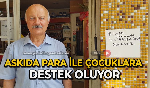 Askıda Para ile çocuklara destek oluyor