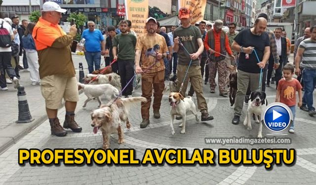 Profesyonel avcılar Devrek’te buluştu