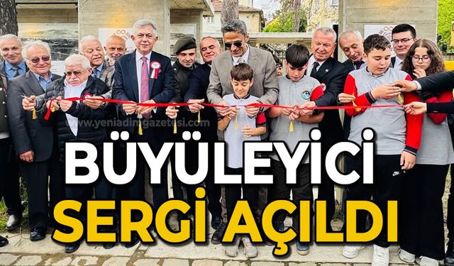 Büyüleyici sergi açıldı