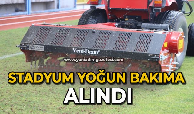 Stadyum yoğun bakıma alındı