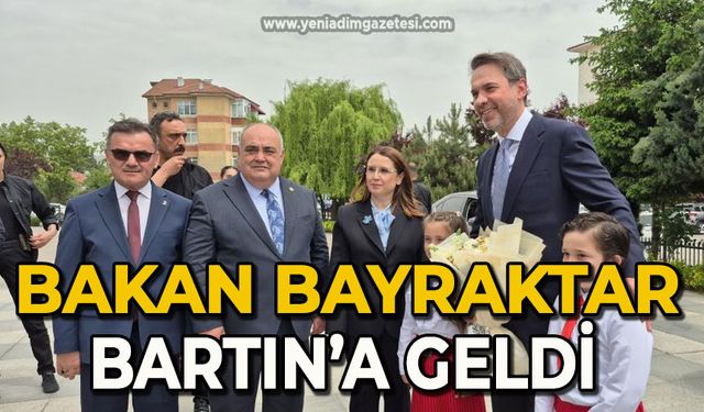 Bakan Bayraktar Bartın’da