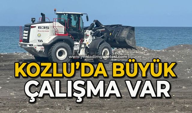 Kozlu’da büyük çalışma var
