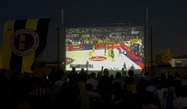 Dev ekranda Euroleague finali heyecanı