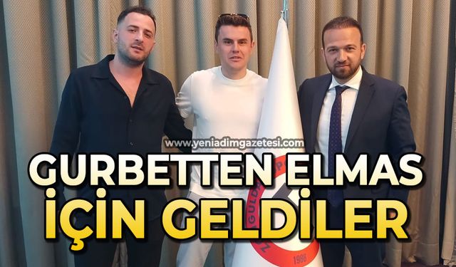 Gurbetten Elmas için geldiler