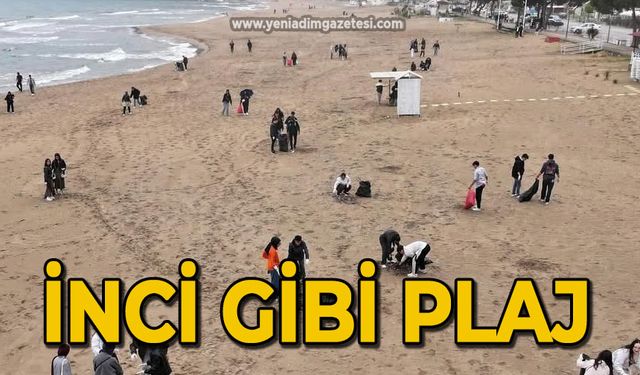 İnci gibi plaj