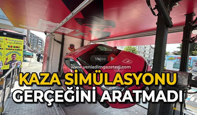 Kaza simülasyonu gerçeğini aratmadı
