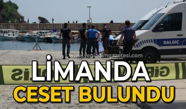 Limanda ceset bulundu