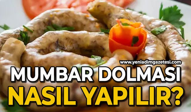 Mumbar dolması nasıl yapılır?