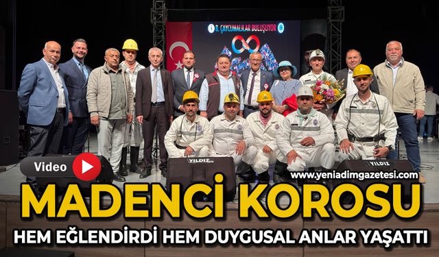 Madenci Korosu hem eğlendirdi hem duygusal anlar yaşattı