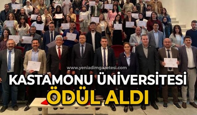 Kastamonu Üniversitesi ödül aldı