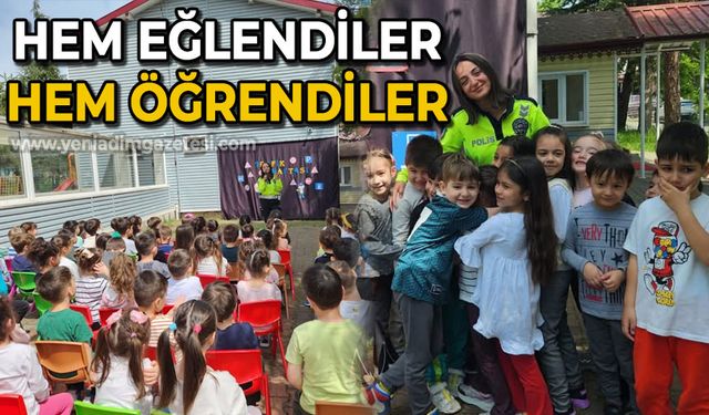 Hem eğlendiler, hem öğrendiler