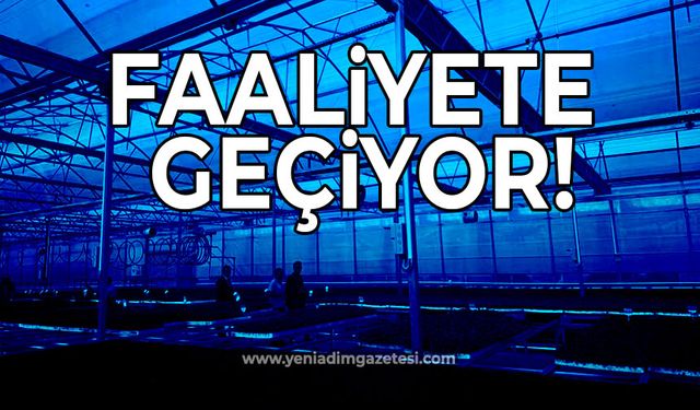 Organize Sera Bölgesi faaliyete geçiyor