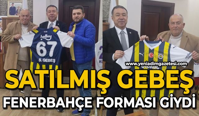 Satılmış Gebeş Fenerbahçe forması giydi
