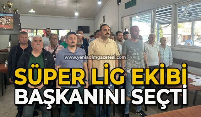 Süper Lig ekibi başkanı seçti