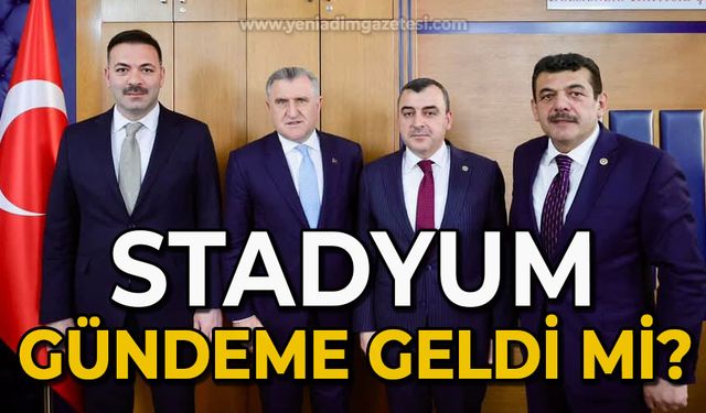 Stadyum gündeme geldi mi?